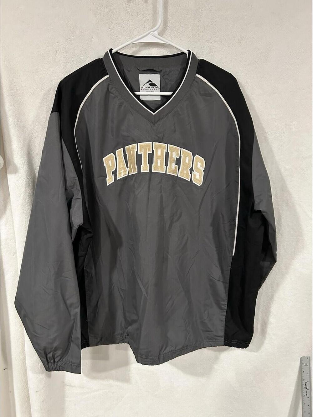 Augusta Sportswear Panthers Men’s Pullover XL Microfiber Baseball Athletic